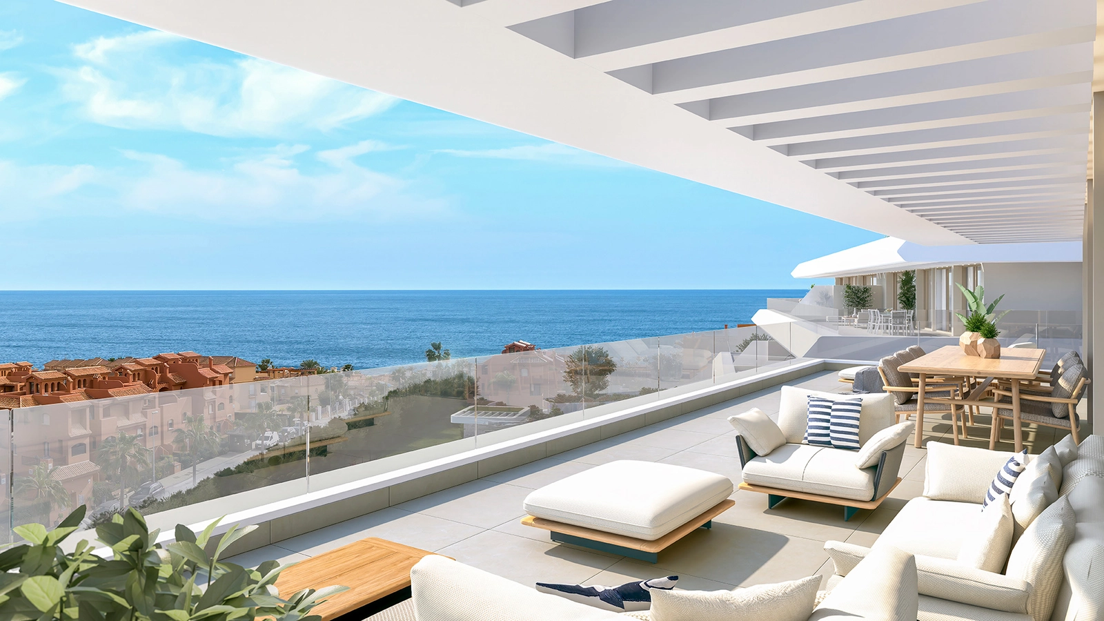 A modern design that maximises light, space, and the stunning natural surroundings.
