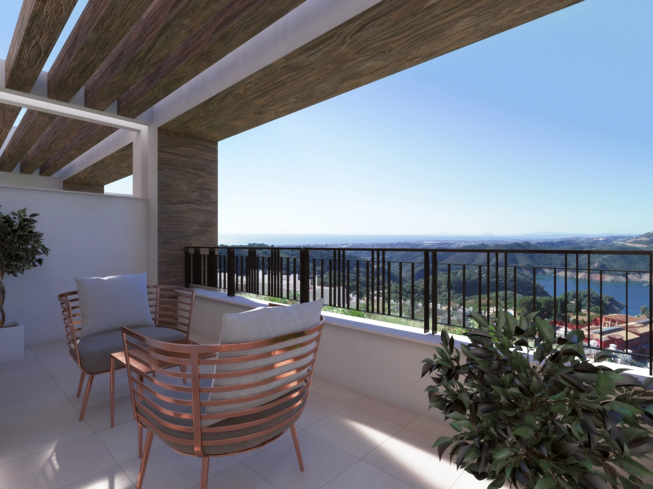 Relax on your private terrace and enjoy the stunning natural landscape of the Costa del Sol.