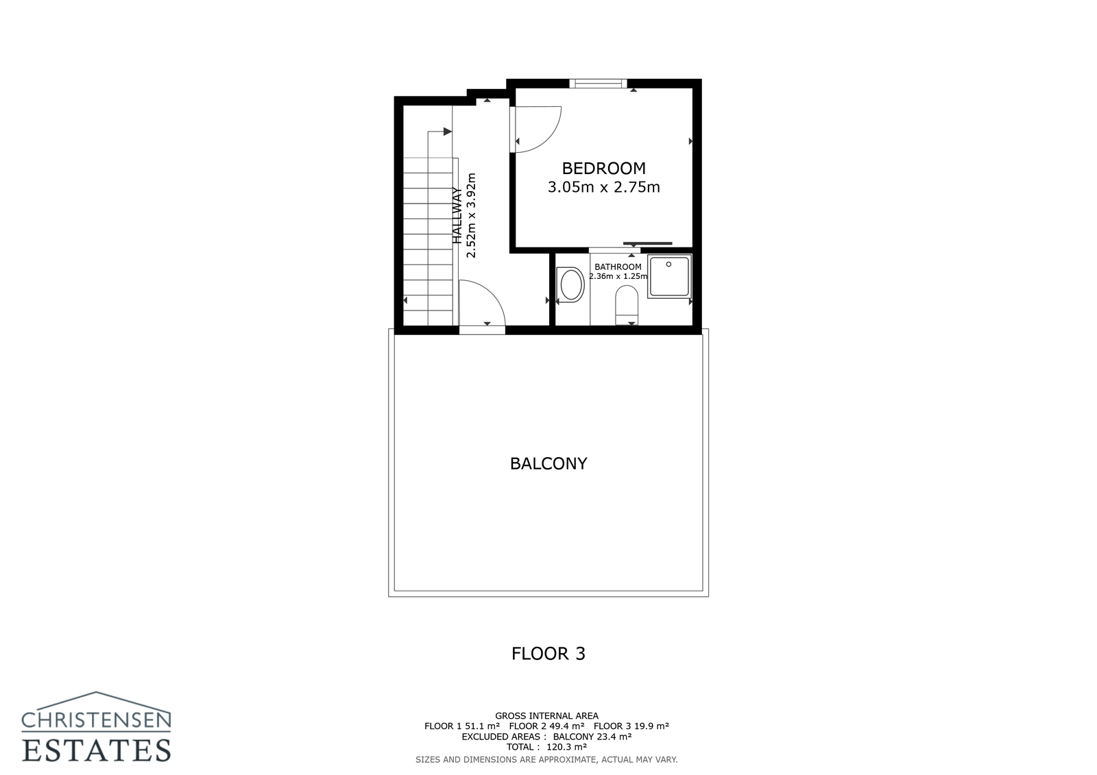 The top floor offers a private fourth bedroom with an en-suite bathroom and direct access to the spectacular rooftop terrace.