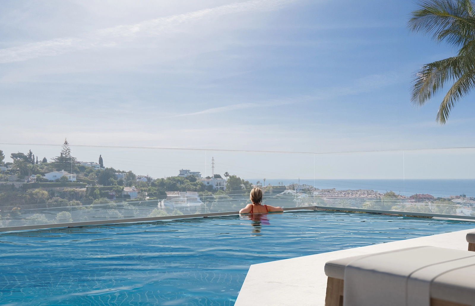 Enjoy moments of peace and tranquility by the beautiful communal swimming pool.