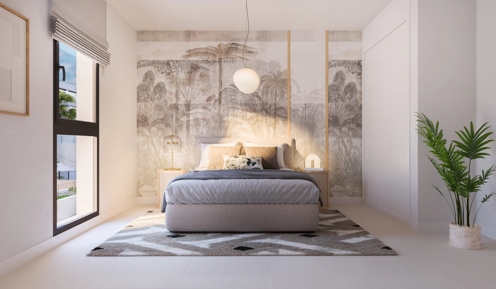 Comfortable and stylish guest bedrooms designed to welcome family and friends.