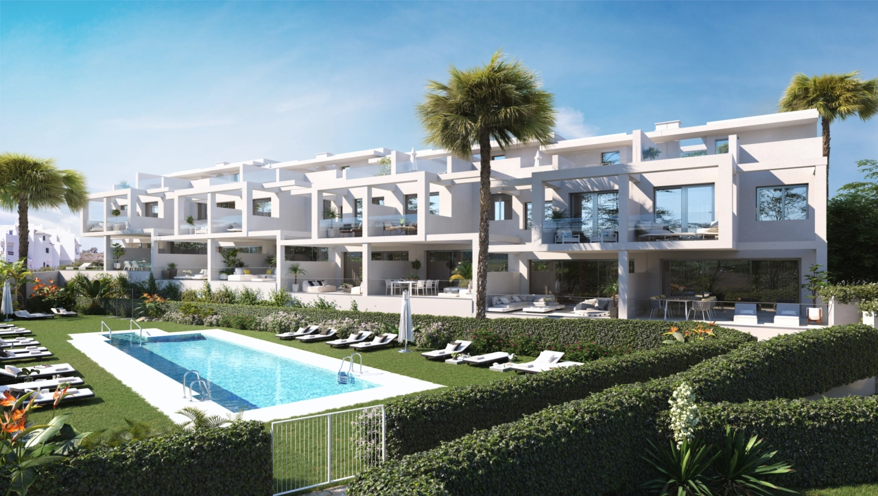 An overview of the exclusive residential complex, showcasing its prime location and luxurious amenities.