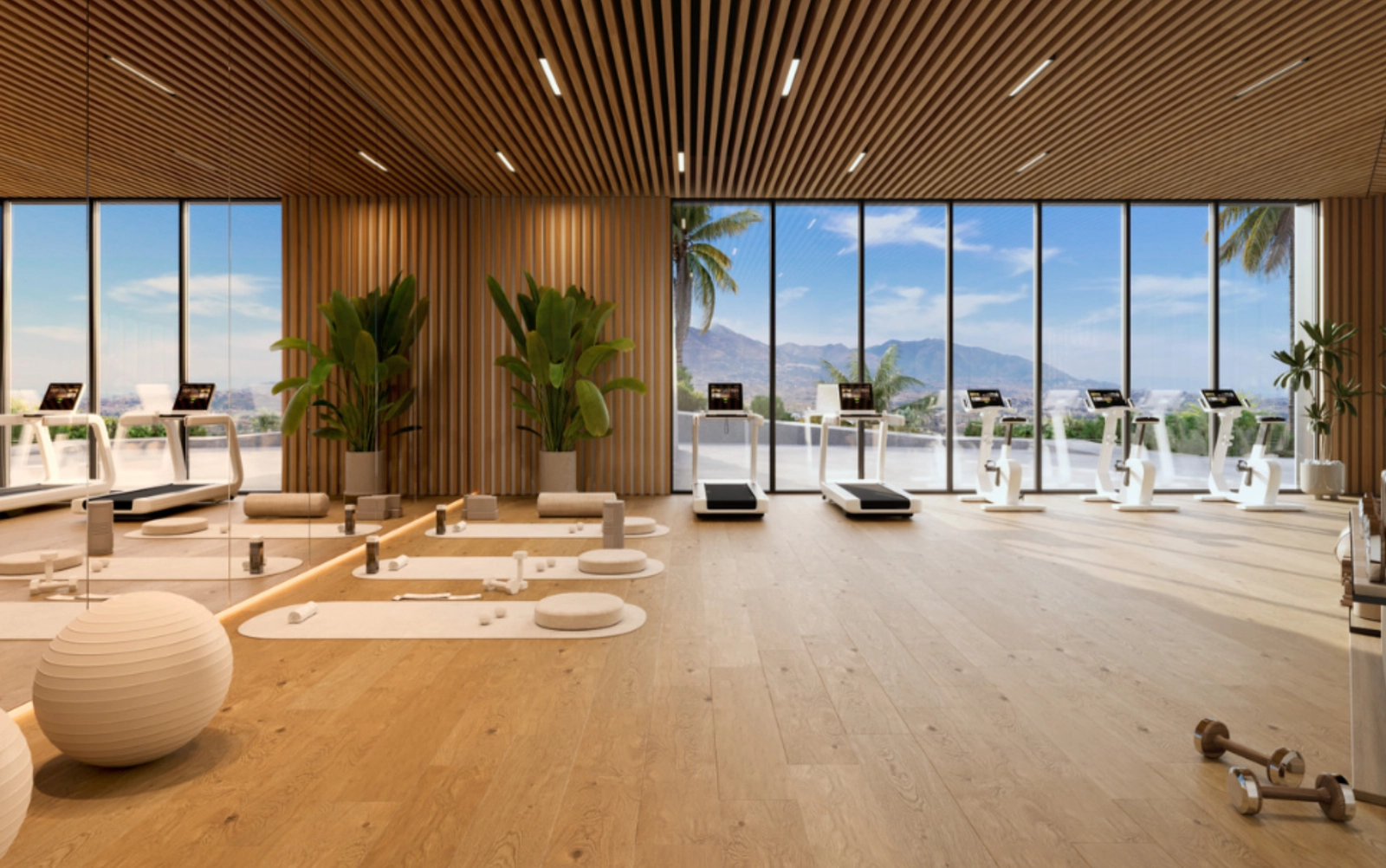 Expansive private terraces provide the perfect setting to enjoy the Costa del Sol's exceptional climate and wonderful views.