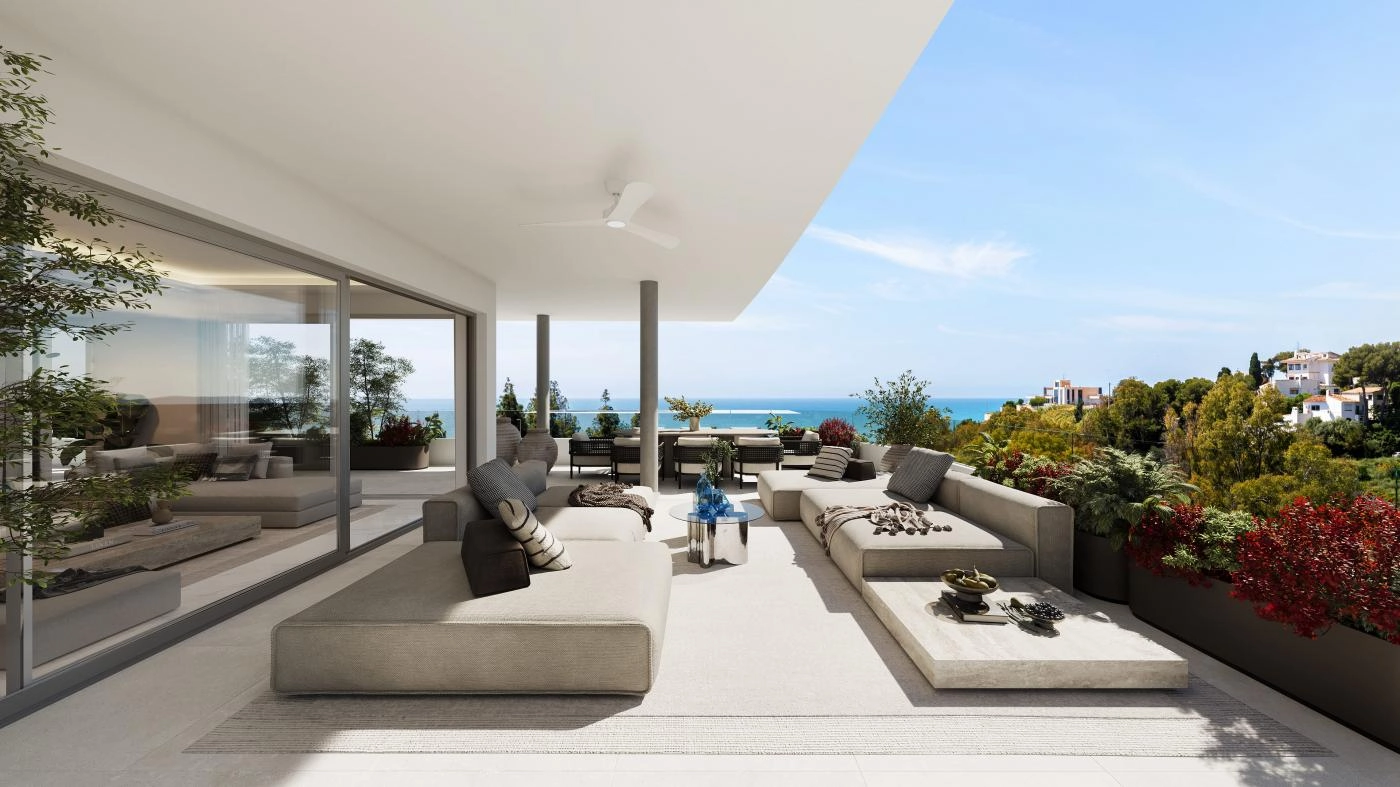 Relax or entertain on your private terrace, perfectly oriented to enjoy the Mediterranean sun and landscape.