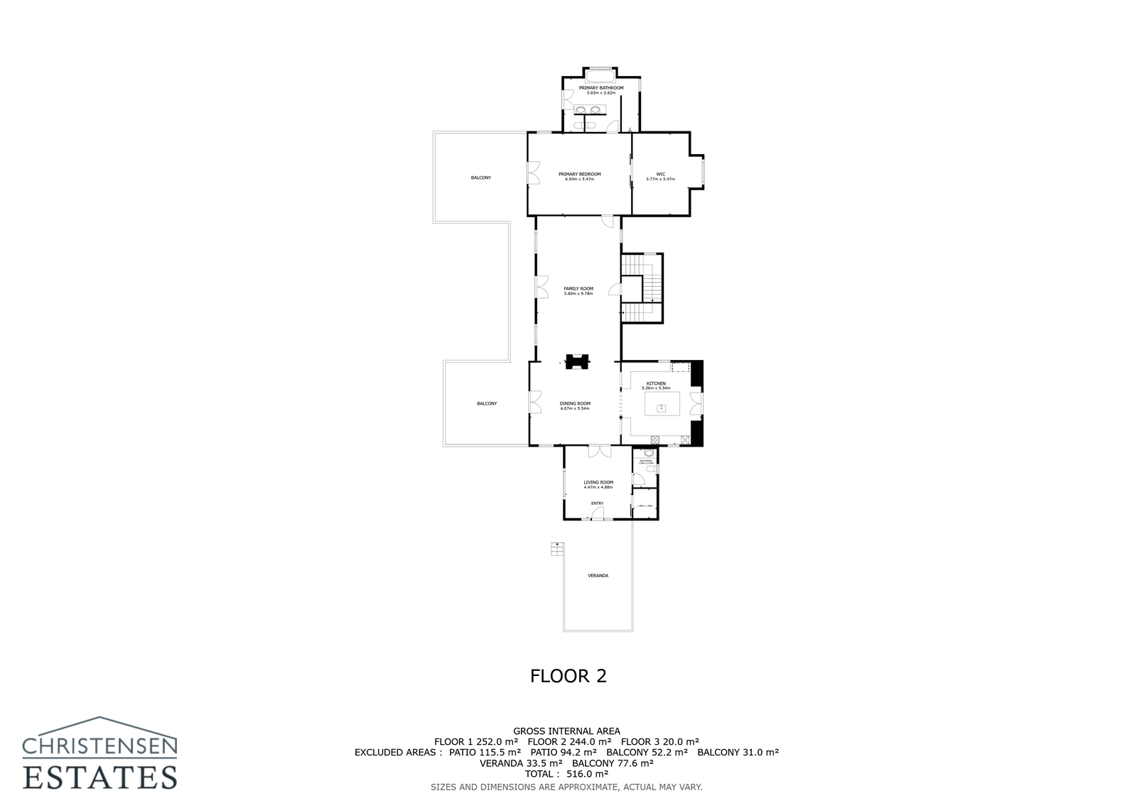 The main floor layout features an open-plan living area, a modern kitchen, and the luxurious master suite, designed for comfort and seamless indoor-outdoor living.
