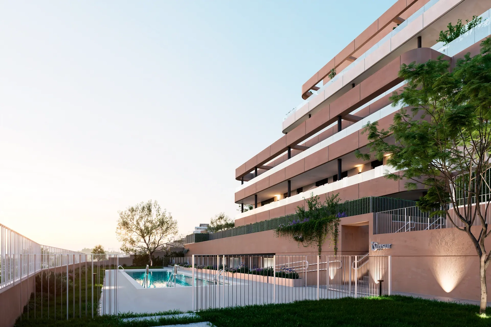 Enjoy the inviting communal pool area, a perfect spot to cool off and socialize with neighbors.