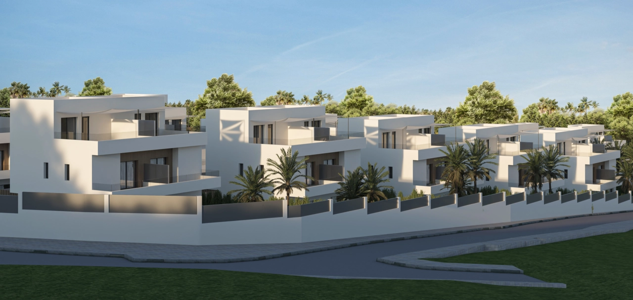 Clean lines and contemporary design define this exclusive collection of villas.