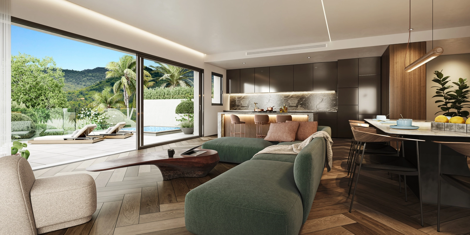 Indulge in the exclusive residents' spa, a luxurious space designed for ultimate well-being and peace.