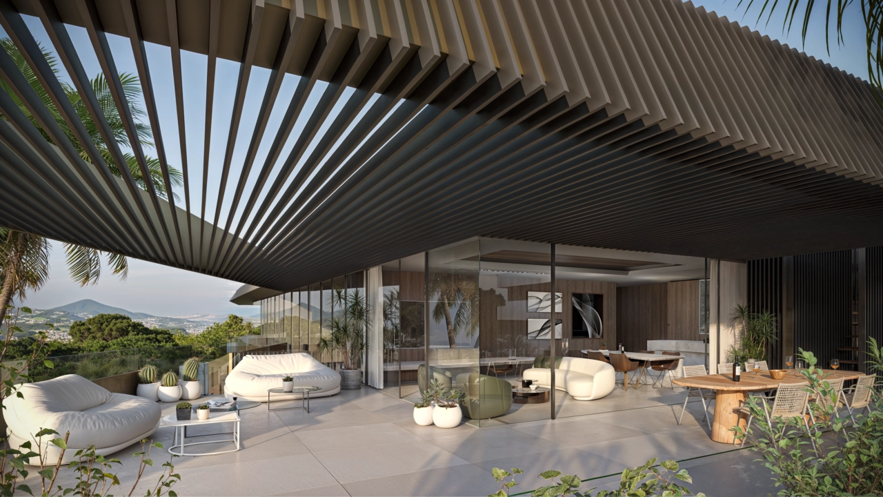 Each residence features an expansive terrace, offering a private outdoor sanctuary to enjoy the pleasant climate of Estepona.