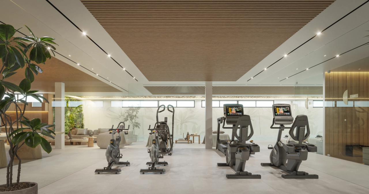 Stay active in the fully equipped, modern gymnasium with state-of-the-art fitness machines.