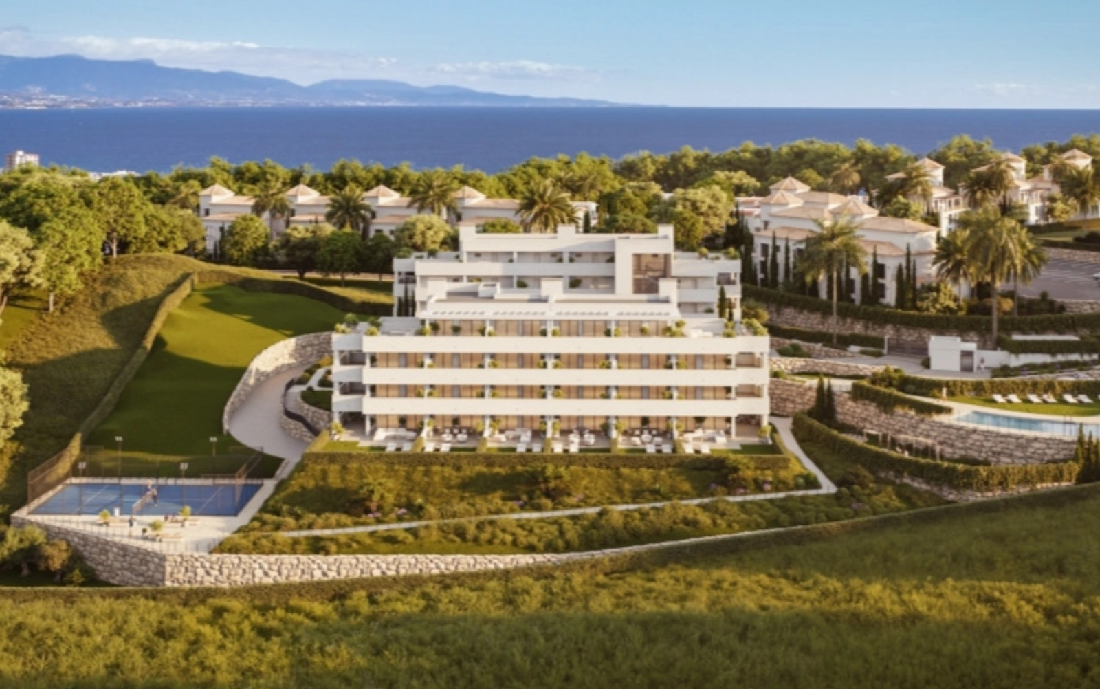 Enjoy breathtaking sea views from this exclusive residential development on the Costa del Sol.