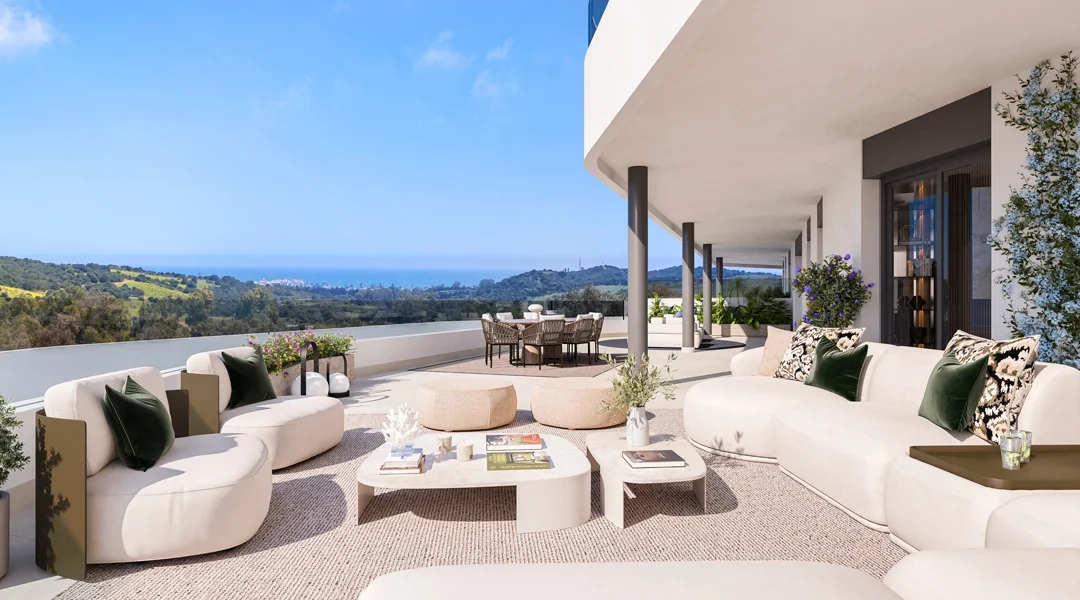 Enjoy seamless indoor-outdoor living with terraces that extend your home into the beautiful landscape.