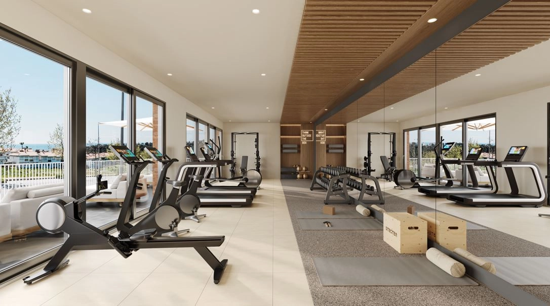 A state-of-the-art gym with modern equipment to support a healthy and active lifestyle.