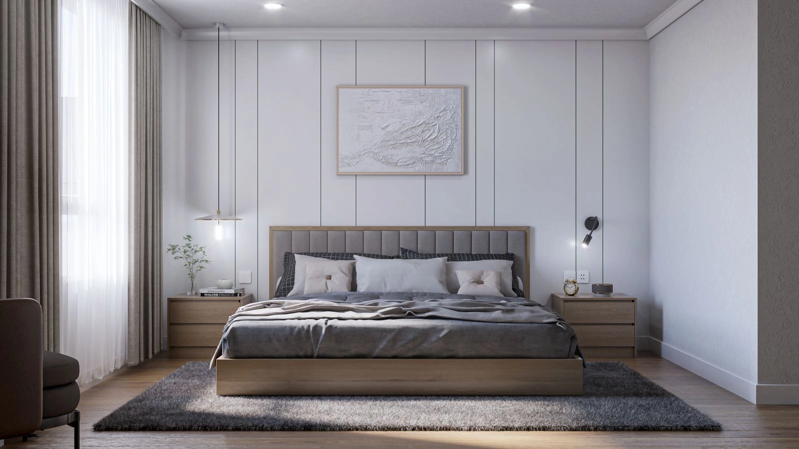 Peaceful and comfortable bedrooms provide a perfect personal space to rest and recharge.