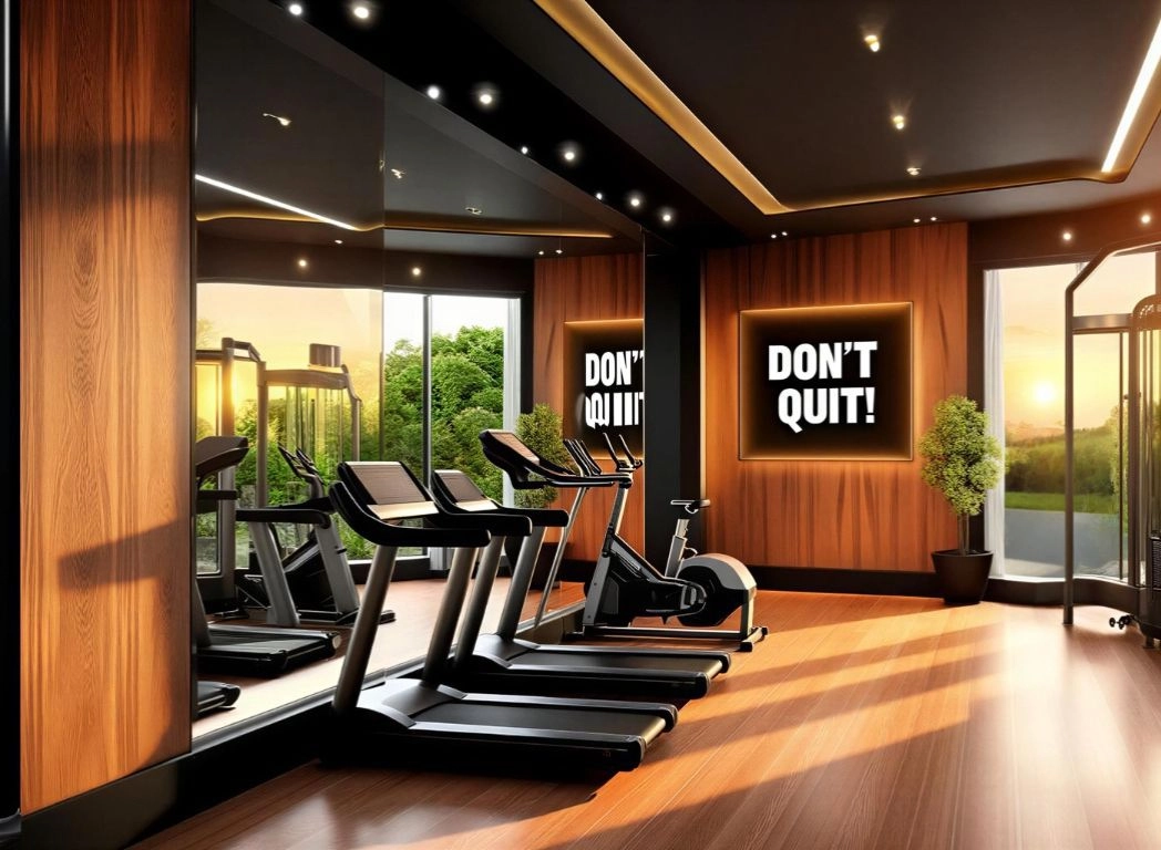 The residents' gym is equipped with excellent technology, perfect for starting your day with energy or de-stressing in the evening.
