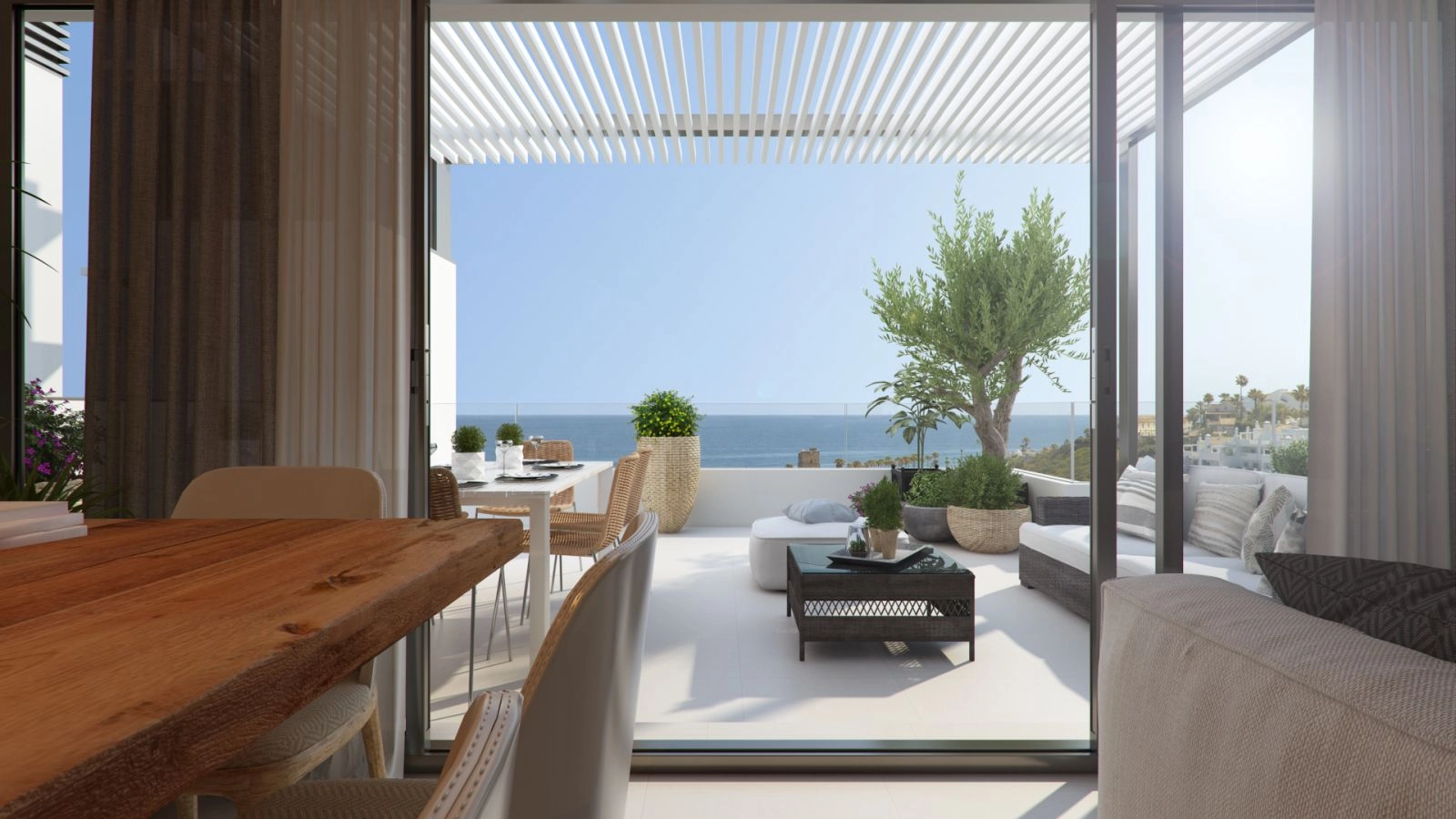 Seamless indoor-outdoor living, with spacious terraces designed to embrace the stunning sea views.