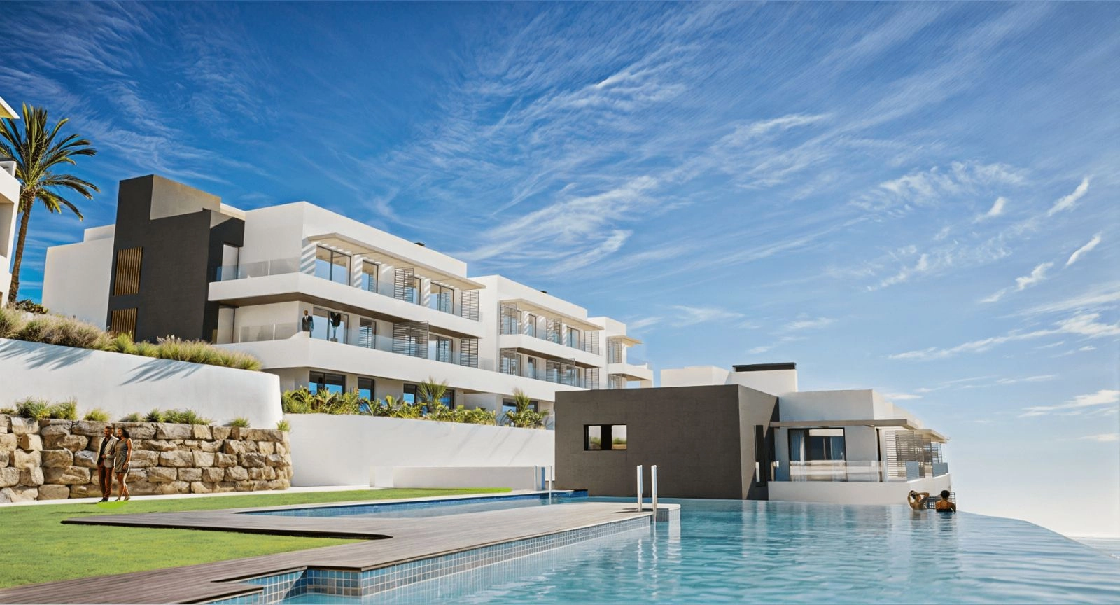 Enjoy the beautifully landscaped communal areas and the exclusive residents' swimming pool.
