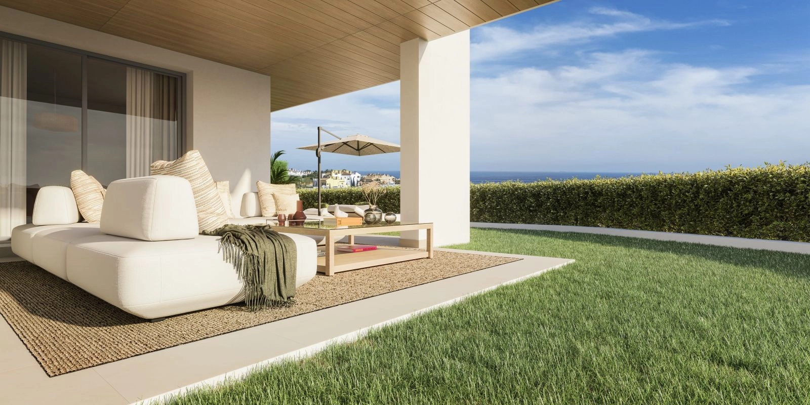 Ground floor apartments feature generous private gardens, extending your living space into the beautiful outdoors.