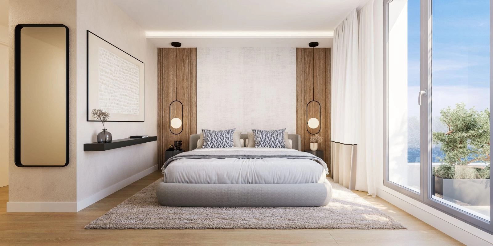Wake up to inspiring sea views from the comfort of your master bedroom, a serene and private sanctuary.