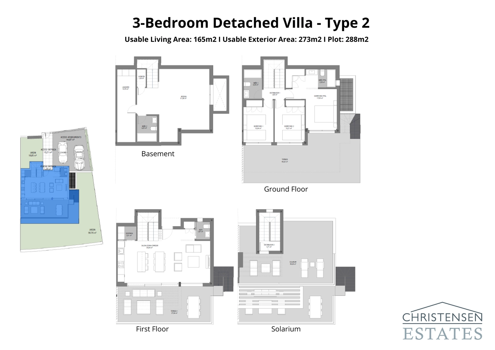 Discover a functional floor plan that maximizes space and light, offering three comfortable bedrooms, a generous terrace, and a versatile basement level.
