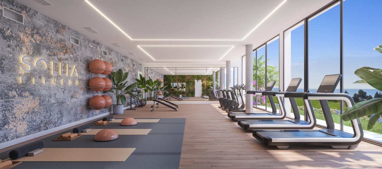 Stay active in the fully equipped, state-of-the-art fitness center with inspiring views.