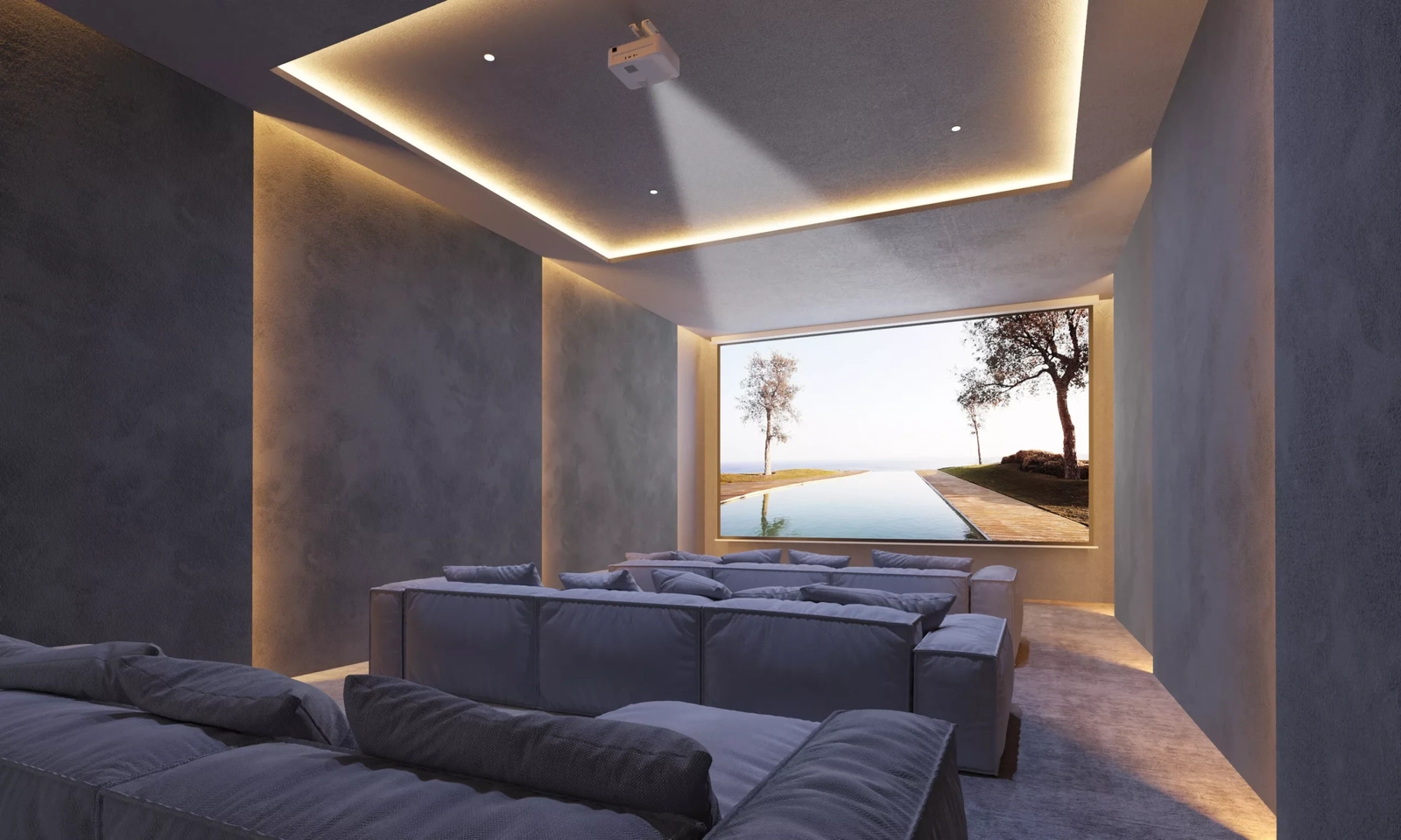 Enjoy cinematic experiences in your own private, state-of-the-art movie theatre.