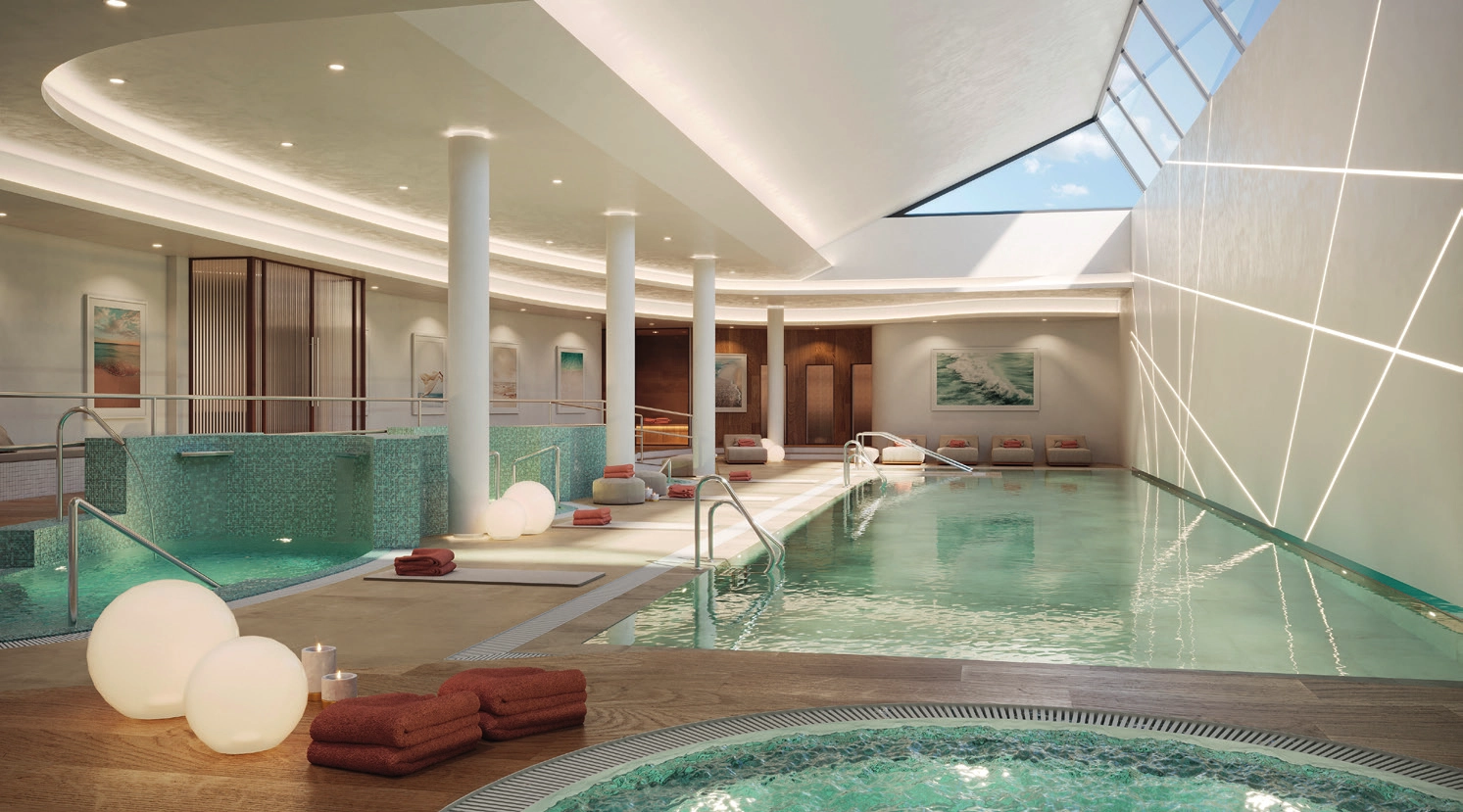 Indulge in the luxurious spa, a perfect space for wellness and relaxation.