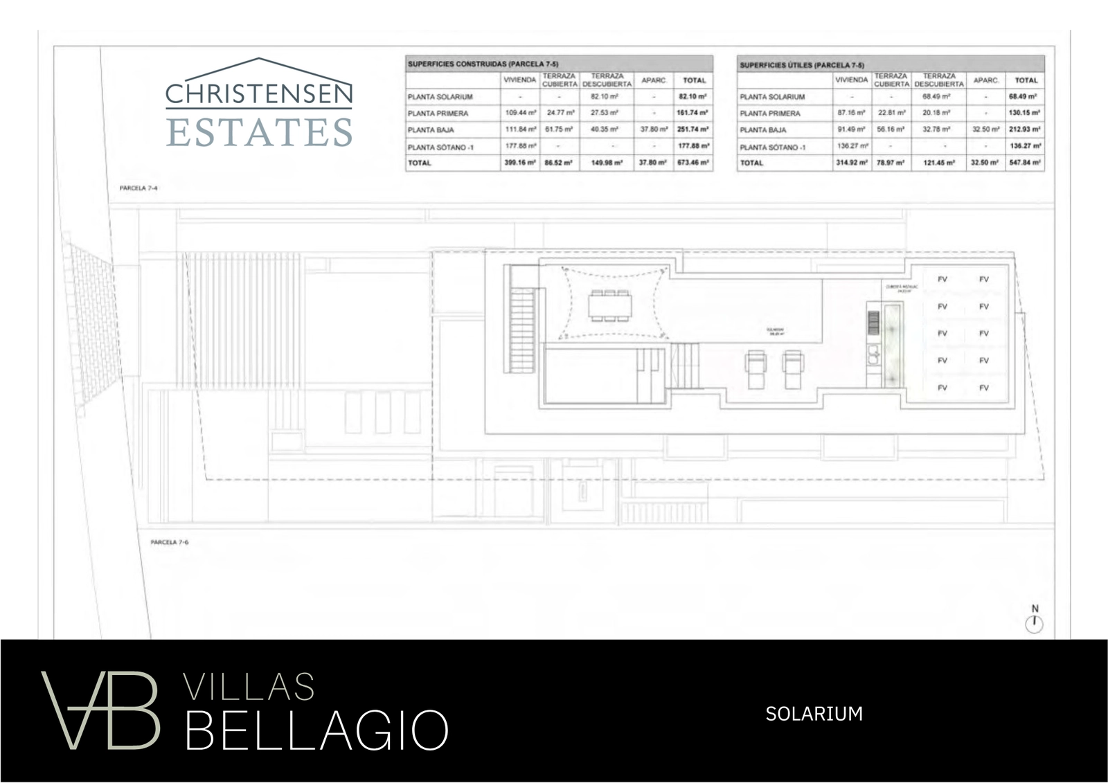 Solarium / Roof Terrace: A magnificent rooftop space with a private pool, sun deck, and barbecue area, offering the best panoramic views of the sea and mountains.