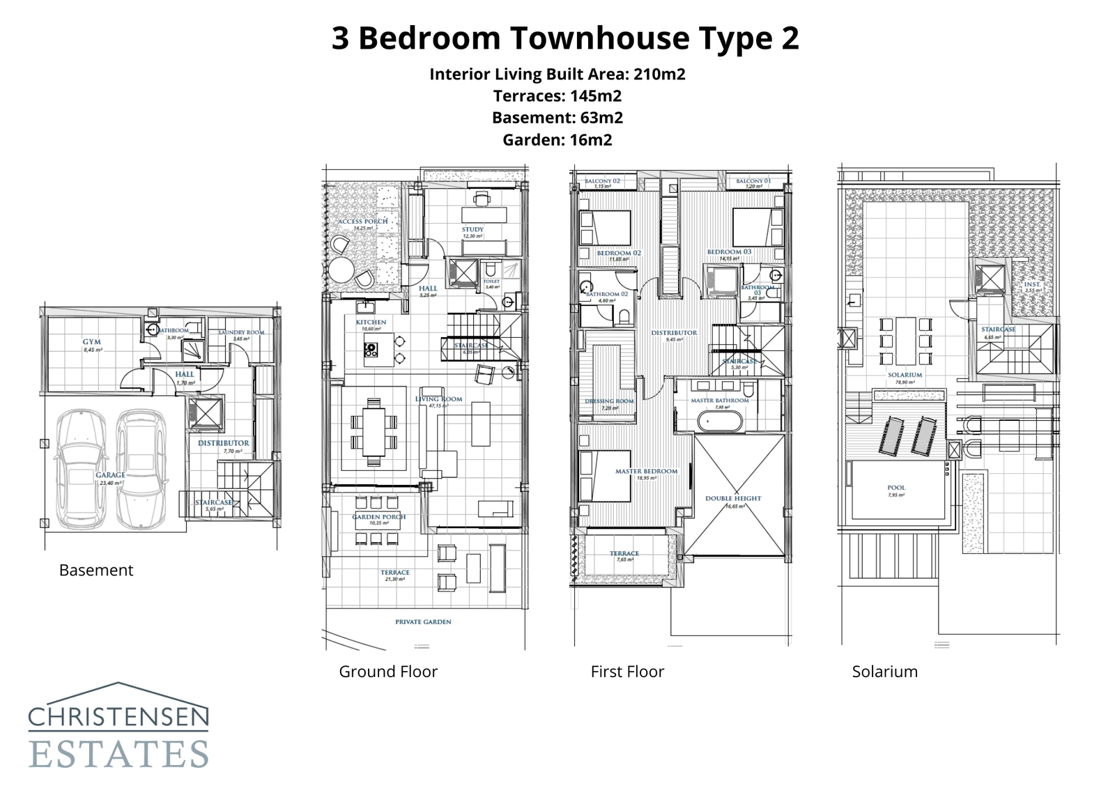 Explore la distribución inteligente de esta vivienda, que cuenta con un amplio salón de doble altura, amplias terrazas y una conexión perfecta entre los espacios interiores y exteriores para una vida de lujo.