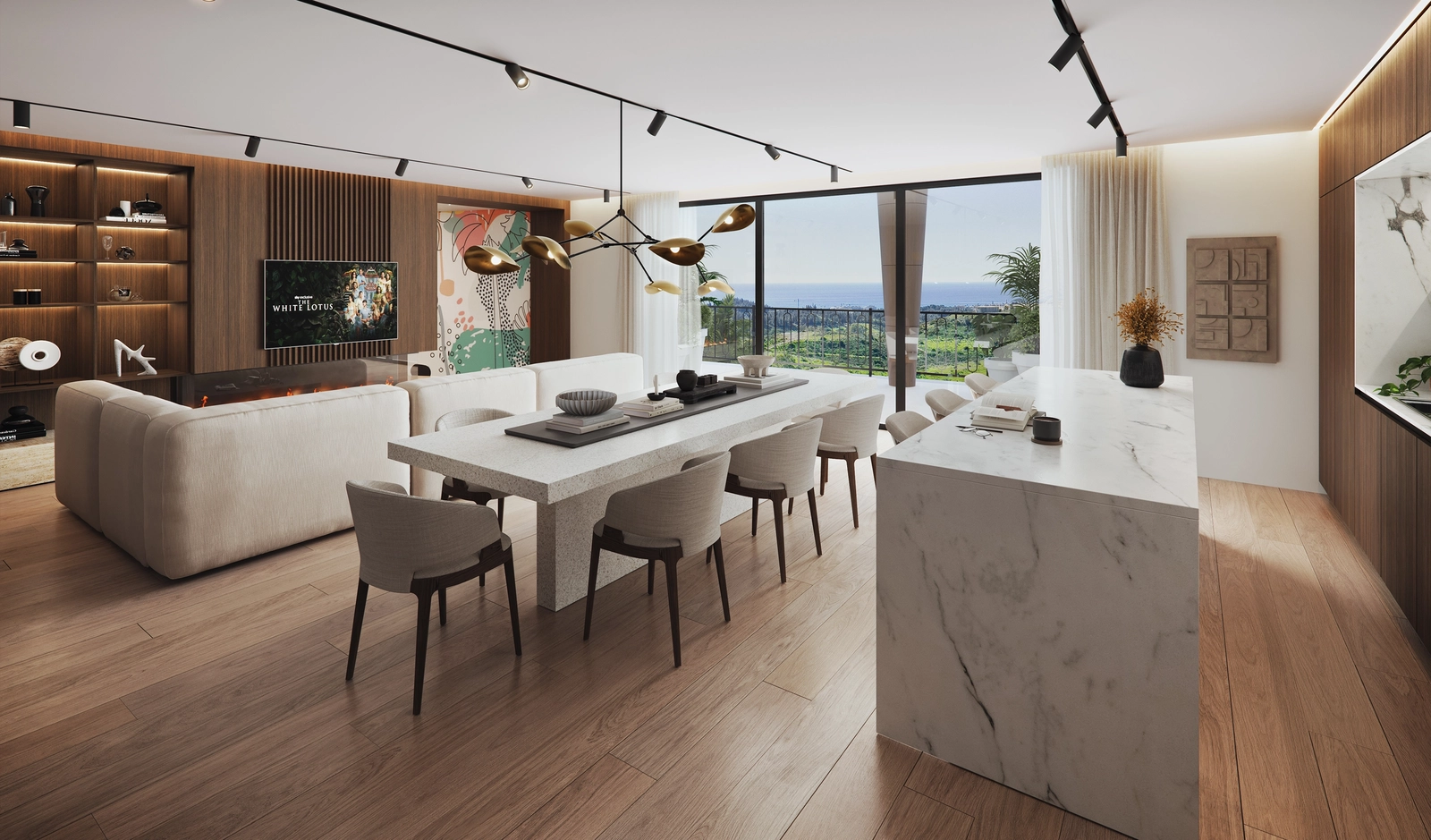 En raffinert gastrobar hvor beboere møtes, slapper av og nyter tiden sammen i hjertet av Mijas.